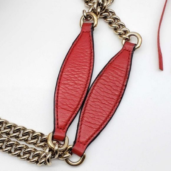 Gucci Soho Medium on Chain Leather Shoulder Bag - Picture 12 of 16